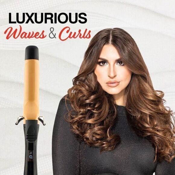 Chi Luxury Ceramic Barrel Curling Iron Waver Classic Shine Smooth Silky - Picture 6 of 14